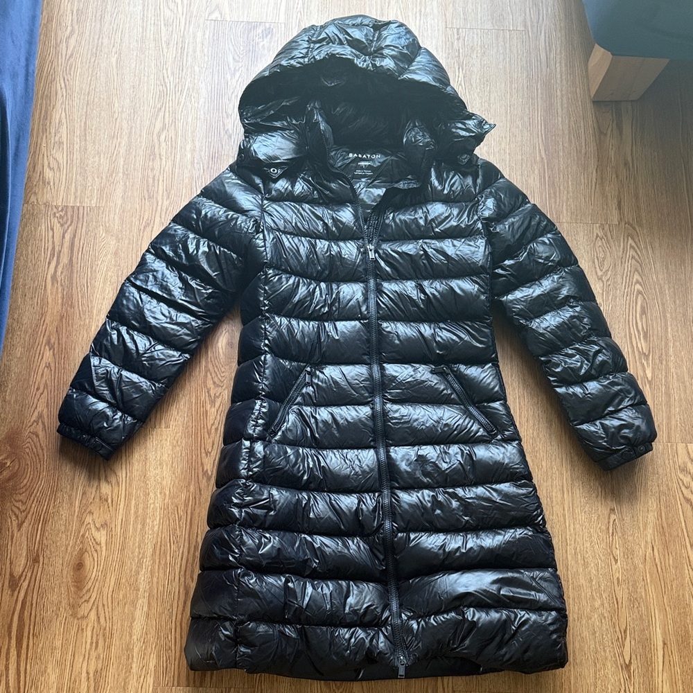 Babaton Hudson Black Puffer Jacket